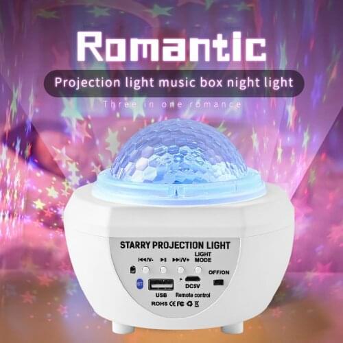 Galaxy Projector Led Star Starry Sky Planetary Projector Holiday Gifts Childrens Night Light Sound Party Lighting Rechargeable