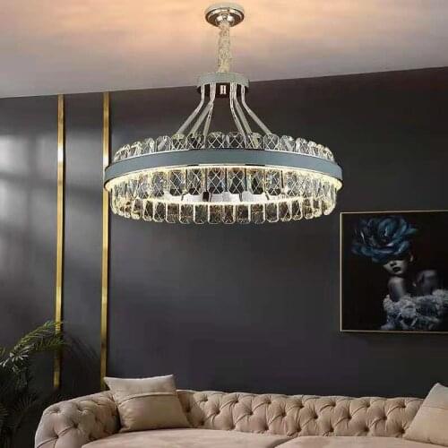 Pendant Lamp European Style Crystal Chandelier Modern Crystal Pendant Light Bedroom Light Dining Room Living Room Restaurant