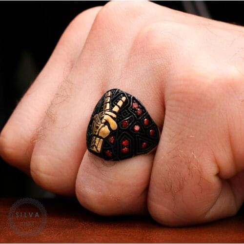 Victory Ring 925 Silver Mens. Mens Jewelry Stamped With Silver Stamp 925 All Sizes Are Available
