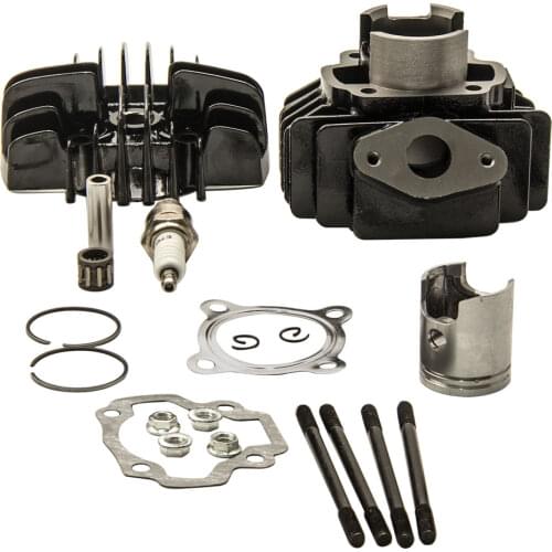 Cylinder Piston Ring Gasket Set Kit Bore & stroke For YAMAHA PW 50 40x39.2mm 50cc Big Bore Top End Kit For Yamaha QT50 PW50