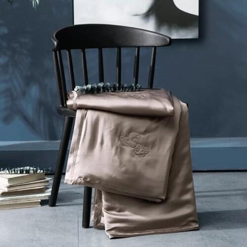 100% Mulberry silk for Summer Blanket Queen size 150 x 210 cm 59 x 82 inches 300 grams Air conditioner quilt 1 piece on sale