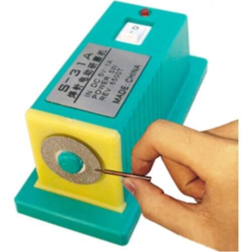 Mini electric grinding needle spot welding needle welding head trimming S31A battery spot welding machine needle grinder