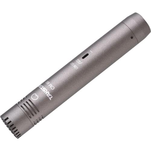 TAKSTAR CM-60 Professional Condenser Microphone XLR Cardioid Mic 48V Phantom Power Supply Studio Recording Broadcasting Stage