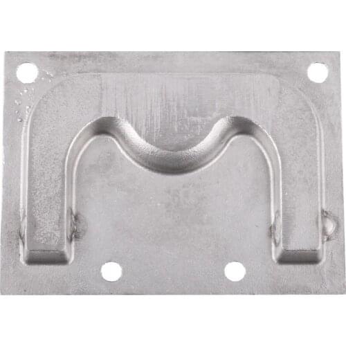 Silver Flush Hatch Latch Pull Lift Ring Handle for Cabinet Drawer Marine Boat Hardware