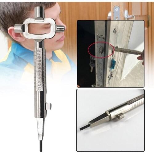 Sliver Locksmith Tool Multi Purpose Cylinder Gauge Spindle Cam Turner Turner B5H4