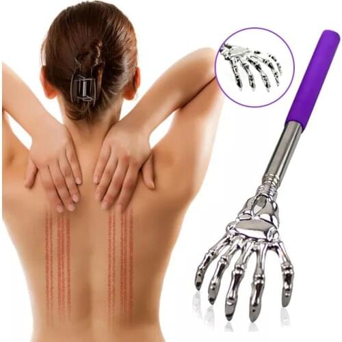 Back Scratcher Telescopic Scratching Backscratcher Massager Kit Back Scraper Extendable Telescoping Itch Hackle Health Care