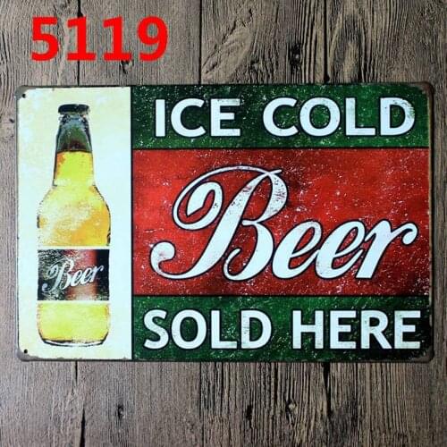 Tiki Bar Tin Signs Metal Plate Wall Pub Kitchen Restaurant Home Art Decor Vintage Iron Poster Cuadros A-5119