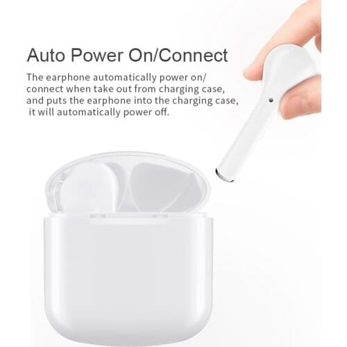 TWS High Quality Touch Control Wireless Sports Headset Bluetooth Earphone Airports Case With Mic For Xiaomi Noise-cancelling