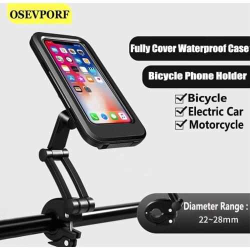 Bike Accessories Phone Holder Rotatable Motorcycle Phone Case Magnetic Support Handlebar Stand for iPhone 12 Pro X Mount Bracket