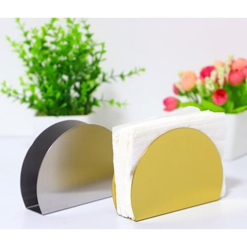 Vertical Tissue Holder Paper Tissue Dispenser Stainless Steel Serviette Stand Napkin Holder For Home Restaurant Cafe NJ72313