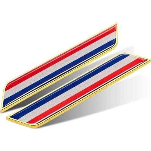 High Quality Car Goods France French National Falgs Auto Emblem Stickers Covering Scrathes 2020 New Arrival Free Shipping
