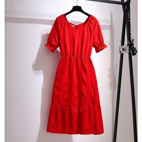 Plus Size Summer Pullover Dress Womens Casual Dresses Solid Oversized Dresses Short Sleeve Loose Square Collar Black Dress