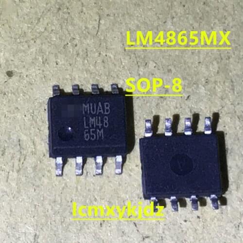 1Pcs/Lot , LM4865M LM4865MX 4865M SOP-8 LM4865 ,New Original Product New original fast delivery