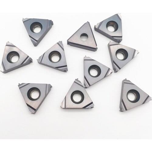 10pcs 16ER 27NPT SMX35 Carbide Insert For Threading Turning Tool Boring BAR blade tools