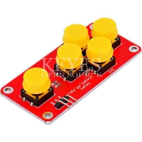 10pcs AD Keyboard Simulate Five Key Module Analog Button for Arduino Sensor Expansion Board
