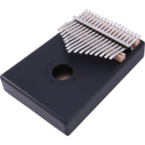 17 Keys Kalimba Thumb Piano Mahogany Musical Instrument for Beginners to Practice Playing