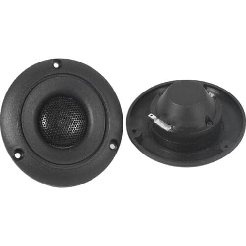 2PCS 2.5Inch Round Piezo Tweeter 25W Ceramic Piezo Speaker Piezoelectric Speaker Buzzer Treble DIY 32CA