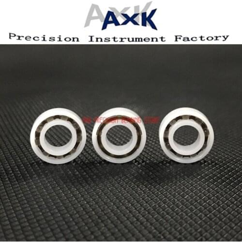 2021 Special Offer Pom Bearing 6903 6904 6905 6906 6907 6908 6909 6910 ( 5 Pcs ) Glass Balls Nylon Cage Plastic Ball Bearings