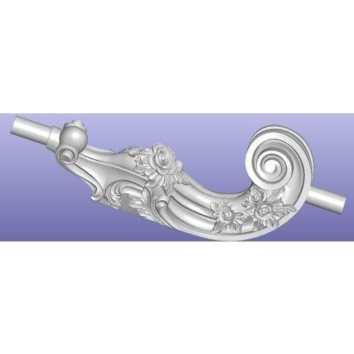 3D model STL format file for cnc router engraving furniture sofa cabinet chair leg pattern Artcam 598