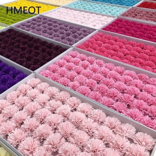 5 Layers 29 colors Carnation Soap Flower Heads Eternal Flowers Bouquet Gift Box Handmade DIY Material Flowers Mothers Day Gifts