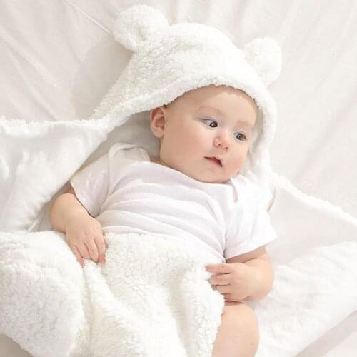 Arloneet Newborn Infant Baby Boy Girl Swaddle Baby Sleeping Wrap Blanket Photography Prop l0815