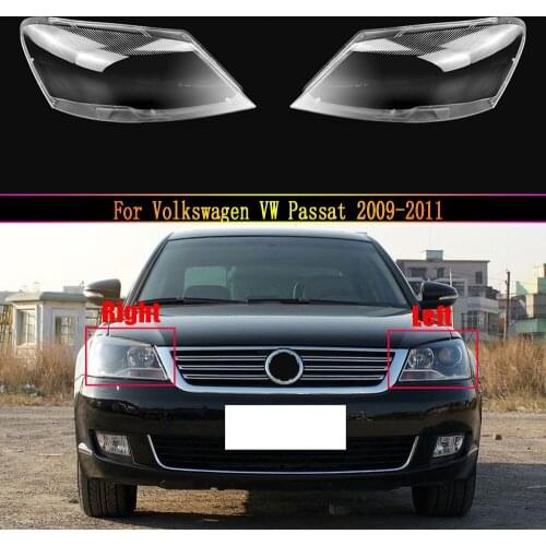 Car Headlamp Lens For Volkswagen VW Passat 2009 2010 2011 Car Replacement Auto Shell Cover