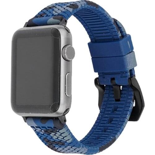 BEAFIRY Silicone Bands Compatible with Apple Watch 40mm 38mm 42mm 44mm iWatch SE Series 6 5 4 3 for Women Men Sport Waterproof