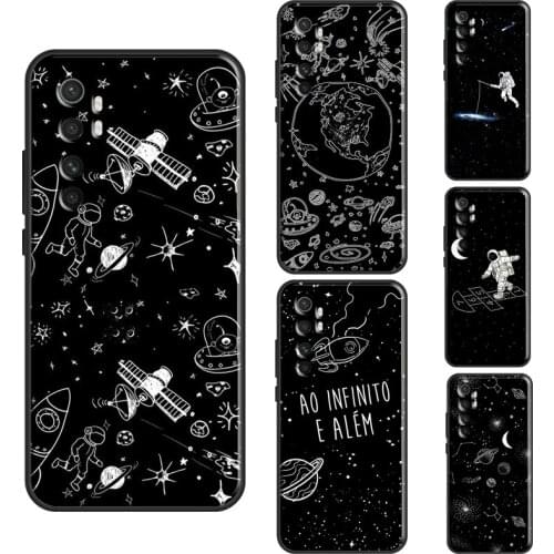 Astronaut Stars Constellation Case For POCO X3 Pro F1 F2 M3 Pro F3 Cover For Xiaomi Mi 11 Ultra Note 10 Lite Mi 10T Pro