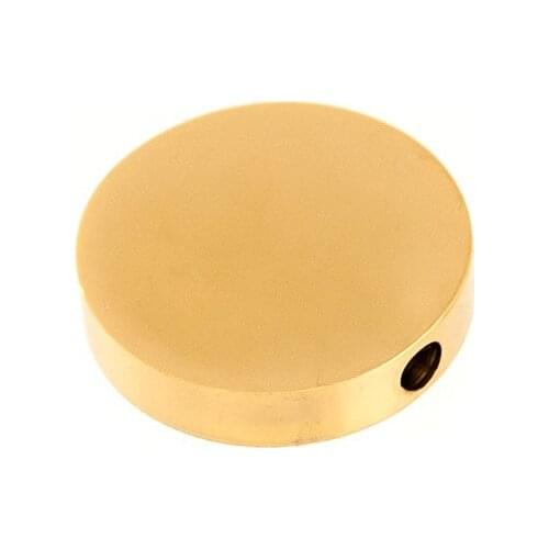 Disc pendant 8/10/15mm drilled 2mm hole round Stainless steel slide charm pendant gold/steel color mirror/brush polished 50pcs