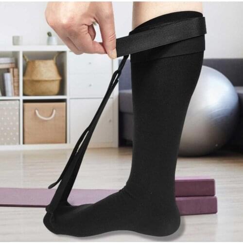 Foot Support Compression Sock Foot Drop Orthotic Foot Plantar Fasciitis Rehabilitation Care Sock Night Sock With Thread