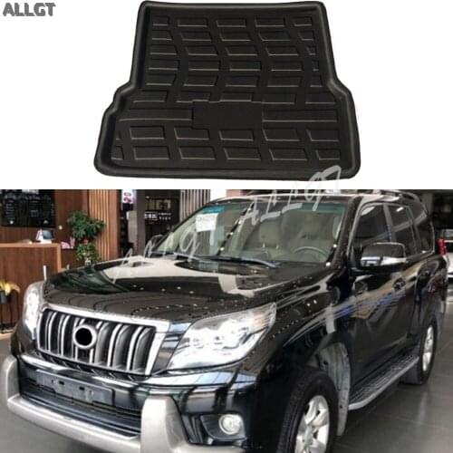 Car Rear Trunk Mat Boot Liner Cargo Tray Carpet For Toyota Land Cruiser Prado150 2010 2011 2012 2013 2014 2015 2016 2017 2018