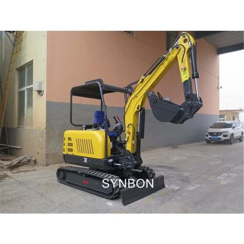 SYNBON Excavator Mini Digger 3Ton SY603 With desiel engine For Garden And Construction