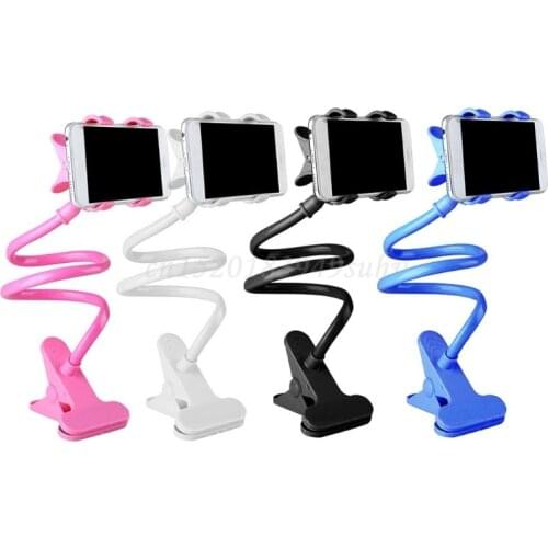 OOTDTY 360 Degree Flexible Arm Table Phone Holder Stand Long Lazy People Phone holder