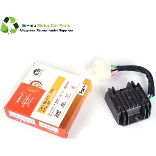 Original Quality 5 Wires Voltage Regulator Rectifier Motorcycle Boat Mercury ATV GY6 50 150cc Scooter Moped JCL NST TAOTAO Q