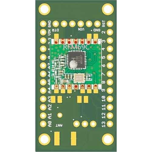Suitable for Arduino 3.3V RFM95 RFM69CW RFM12 RFM69HCW RFM92 RFM98 RFM96 Wireless LoRa module development board