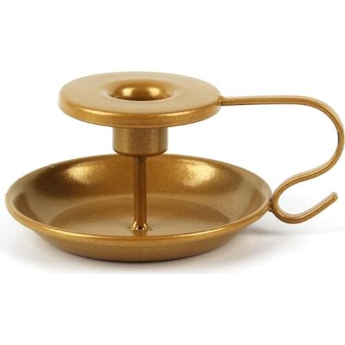 Candlestick Holder Candleholder Wrought Iron Taper Candle Stands for Wedding Dinning Party Decorations