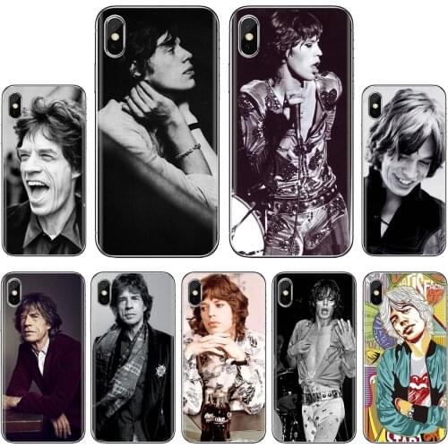 For Samsung Galaxy A9 A8 Star Lite A3 A5 A7 A6 Plus 2018 2015 2016 2017 Silicone Cover Bag Rolling-Stones-C-Mick-Jagger-The