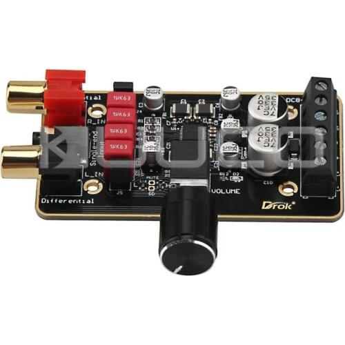 5 PCS/LOT Audio Amplifier 15W+15W 2.0 Dual-channel Class D Power Amplifier for Bookshelf Speakers Floor Speakers with Knob