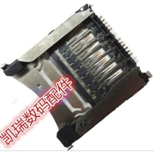 10PCS SD memory card slot repair parts for Canon EOS 100D 200D 70D 77D 80D 750D 760D ; 6D mark II 6DII 6D2 SLR