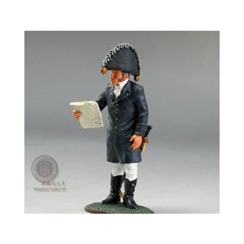 1:32 metal figure model toy soldier with letter