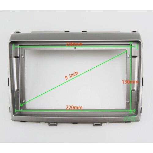 9 INCH Car Audio Frame GPS Navigation Fascia Panel Car dvd Plastic Frame Fascia is suitable for 2011 MAZDA 8