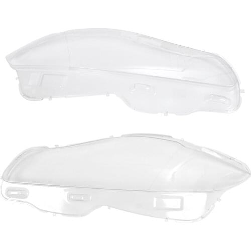 Car Clear Front Headlight Lens Cover Replacement Headlight HeadLamp Shell Cover for Jaguar Xj XJL 2010-2018
