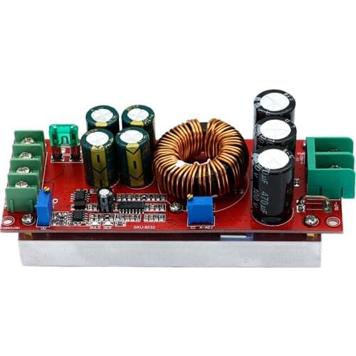 DC-DC Converter 20A 1200W Step Up Step Down Buck Boost Module 8-60V To 12-83V
