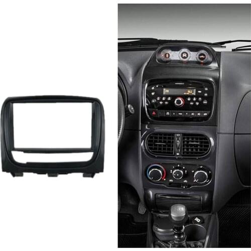 Double Din Car Radio Fascia for FIAT STRADA DVD Panel Refitting Car Kit Audio Frame
