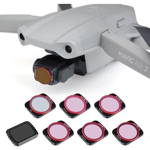 Camera Lens Filter for DJI Mavic Air 2 Filter Set UV CPL NDPL ND 8 16 32 64 Camera Lens Filter for DJI Mavic Air 2 Accessories