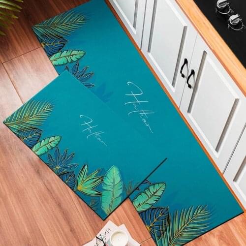 Tapis Kitchen Floor Mats Non-Slip Oil-Proof Water-Absorbing Carpets Household Bedroom Foot Rugs Dirt Can Wiped Alfombra ковер