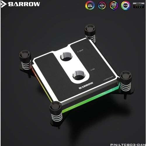 Barrow INTEL platform dedicated jet type microchannel CPU water-cooled head simple series LTCP03-04N