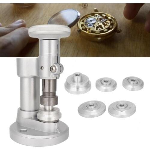 Stainless Steel Watch Presser Tool Watch Press Closer Watch Battery Replace Watch Back Case Cover Spiral Presser Repair Tool