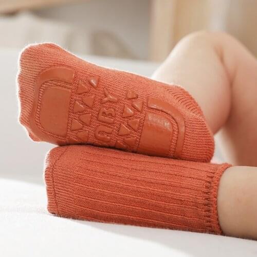 Newborn Infants Anti Slip Socks Kids Toddler Spring Summer Children Boys Girl Cute knit Invisible Non-slip Sock Baby Accessories