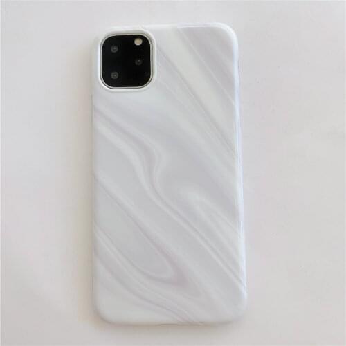 Shockproof Water Ripple Cover for IPhone 11 Pro Max Capa Marble Case for IPhone XS XR X 8 7 6 S Plus Phone Case